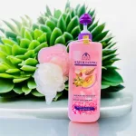 Sữa Tắm Cho Nữ Tẩy Tế Bào Da Chết Charme Exfoliating Hạt Hạnh Nhân Hương Nước Hoa Pháp 900ml