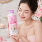 Sữa Tắm Charme Beauty Hương Hoa Hồng 1000ml