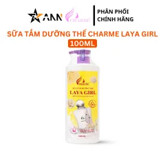 Sữa Tắm Dưỡng Thể Charme Laya Girl 100ml - Sữa Tắm Hương Nước Hoa Pháp Cao Cấp Charme