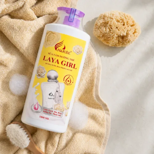 Sữa Tắm Dưỡng Thể Charme Laya Girl 100ml - Sữa Tắm Hương Nước Hoa Pháp Cao Cấp Charme