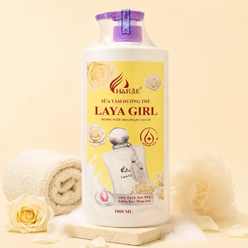 Sữa Tắm Dưỡng Thể Charme Laya Girl 100ml - Sữa Tắm Hương Nước Hoa Pháp Cao Cấp Charme