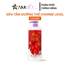 Sữa Tắm Dưỡng Thể Charme Level 1000ml - Sữa Tắm Hương Nước Hoa Pháp Cao Cấp Charme