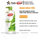 Sữa Tắm Giảm Mụn Lưng Lifebuoy Detox Chiết Xuất Matcha & Khổ Qua 800g