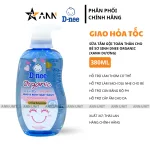 Sữa Tắm Gội Toàn Thân Cho Bé  Dnee Organic Màu Xanh Dương 380ml