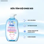 Sữa Tắm Gội Toàn Thân Cho Bé  Dnee Organic Màu Xanh Dương 380ml