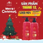 Sữa Tắm Gội Toàn Thân Good Men Đỏ Good Charme 600ml