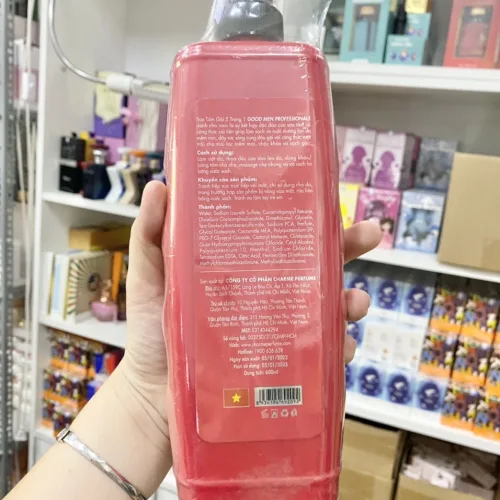 Sữa Tắm Gội Toàn Thân Good Men Đỏ Good Charme 600ml