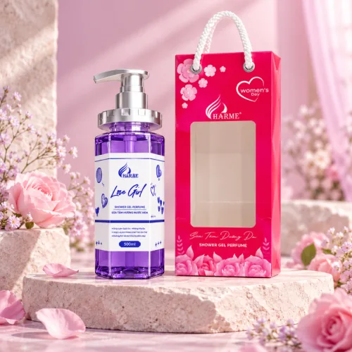 Sữa Tắm Hương Nước Hoa Charme Love Girl  500ml - Sữa Tắm Charme Love Girl