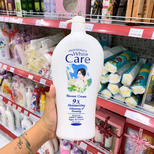 Sữa Tắm Sữa Dê - Sữa Tắm High Quality White Care Shower Cream 9x 1.15kg