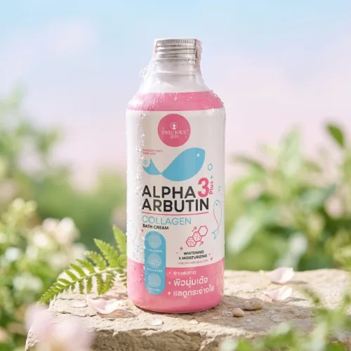 Sữa Tắm Trắng Da Alpha Arbutin 3Plus+ Precious Skin Collagen Bath Cream 350ml - Phiên Bản Mới