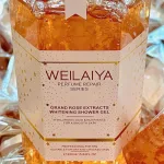 Sữa Tắm Trắng Da Cánh Hoa Hồng Weilaiya Damask 450ml Chính Hãng