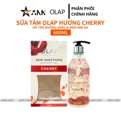 Sữa Tắm Trắng Da Olap Cherry Màu Đỏ 600ml