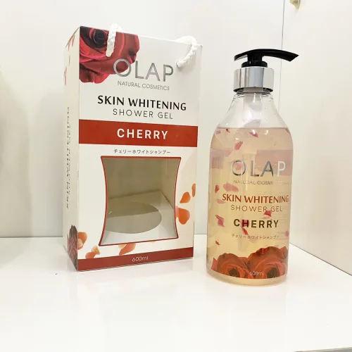 Sữa Tắm Trắng Da Olap Cherry Màu Đỏ 600ml