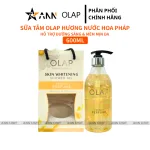 Sữa Tắm Trắng Da Olap Western Orchid Màu Vàng Cánh Hồng 600ml