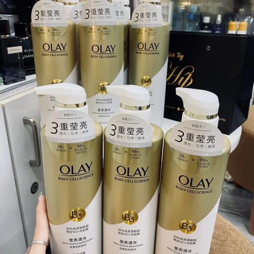 Sữa Tắm Trắng Da Olay B3 Vitamin C Bản Trung