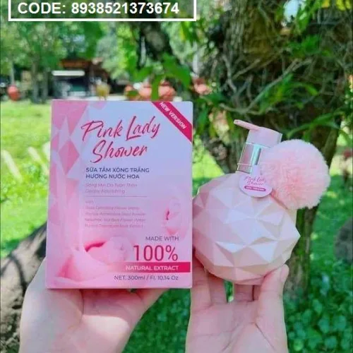 Sữa Tắm Xông Trắng Pink Lady Shower Q-Lady Onaya