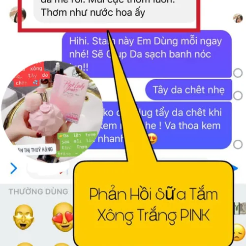 Sữa Tắm Xông Trắng Pink Lady Shower Q-Lady Onaya
