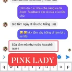 Sữa Tắm Xông Trắng Pink Lady Shower Q-Lady Onaya