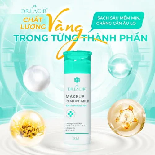Sữa Tẩy Trang Dr Lacir Makeup Remove Milk 120ml