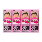 Sữa Trái Cây VINAMILK SUSU Hương Marshmallow Dâu 180ml/Hộp - Lốc 4 Hộp