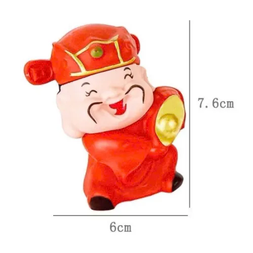 TƯỢNG NHỰA THẦN TÀI - MÈO - HỦ VÀNG