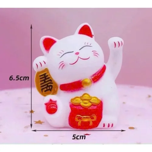 TƯỢNG NHỰA THẦN TÀI - MÈO - HỦ VÀNG