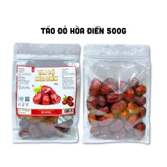 Táo Đỏ Hòa Điền Thơm Ngon Túi Zip 500g