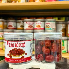 Táo Đỏ Khô Thơm Ngon Size Nhỏ 150g - Hộp Pet
