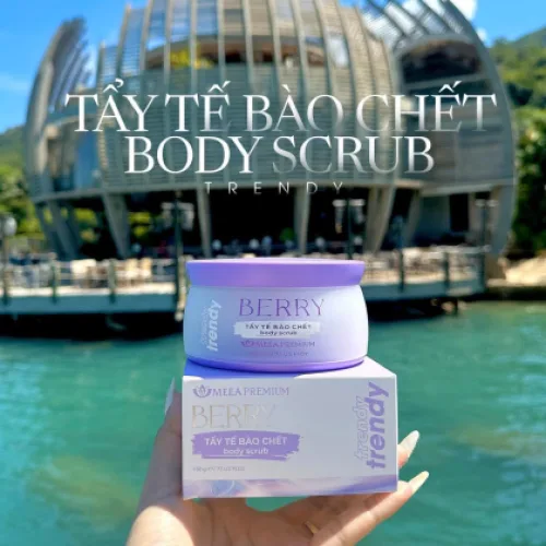 Tẩy Tế Bào Chết Berry Trendy Meea Premium Organic chính hãng