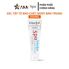 Tẩy Tế Bào Chết Body Spa Exfoliating Shower Gel GoPerfect Bản Trung Màu Trắng 300ml