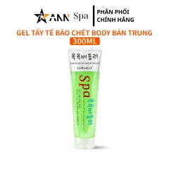 Tẩy Tế Bào Chết Body Spa Exfoliating Shower Gel GoPerfect Bản Trung Màu Xanh Lá 300ml