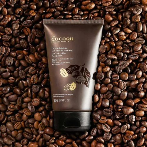 Tẩy Tế Bào Chết Da Mặt Cà Phê Dắk Lắk Cocoon 150ml