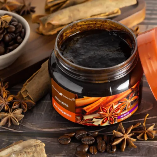 Tẩy Tế Bào Chết Quế Hồi Nga Gel Scrub Coffee & Cinnamon Cloves 380g