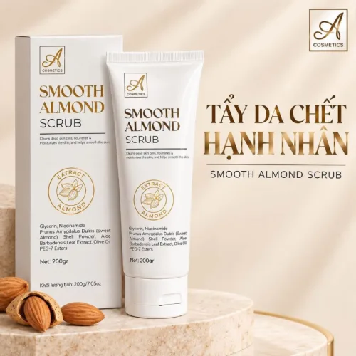 Tẩy Tế Bào Da Chết A Cosmetics Hạnh Nhân 200g - Tẩy Tế Bào Da Chết Mặt Phương Anh