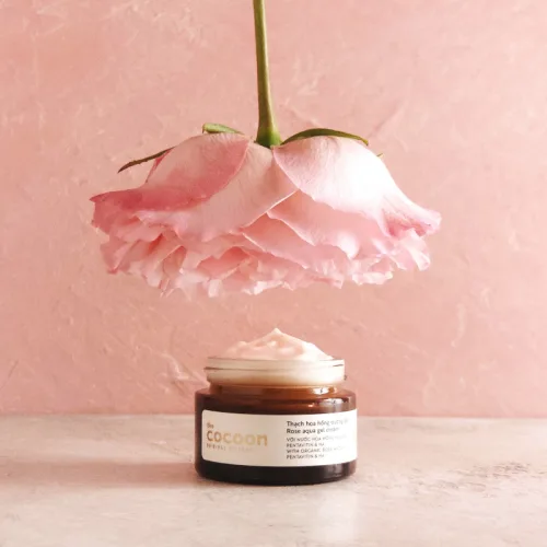 Thạch Hoa Hồng Cocoon Rose Aqua Gel Cream Giúp Dưỡng Ẩm Da 30ml