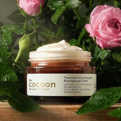 Thạch Hoa Hồng Cocoon Rose Aqua Gel Cream Giúp Dưỡng Ẩm Da 30ml