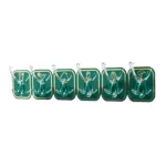Combo 3 Thanh 6 Móc Treo Dán Tường - Móc Nhựa Treo Đồ Dán Tường Nhà Bếp Nhà Tắm Đa Năng Chịu Lực Tốt 36x6cm