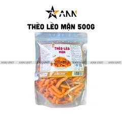 Thèo Lèo Mặn 500g Thơm Ngon Túi Zip
