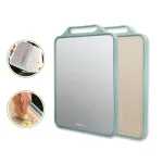 Thớt Kháng Khuẩn 2 Mặt Inox 304 & Nhựa PP Chống Ẩm Mốc Không Gỉ 30.5x39.5x1.5cm