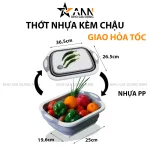 Thớt Nhựa - Chậu Gấp Gọn Tiện Lợi