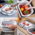 Thớt Nhựa - Chậu Gấp Gọn Tiện Lợi