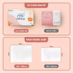 Thùng 16 Gói Khăn Ăn Top Gia - Khăn Giấy Ăn Sắc Hạ 240 tờ x 4 lớp