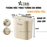 Thùng Rác Treo Tường - Thùng Rác Treo Cánh Tủ Bếp Dán Trên Tường Cho Phòng Tắm Nhà Vệ Sinh 16x26.5x29cm