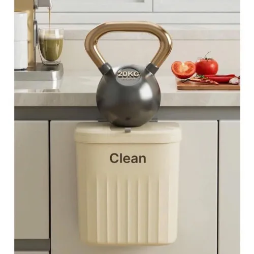 Thùng Rác Treo Tường - Thùng Rác Treo Cánh Tủ Bếp Dán Trên Tường Cho Phòng Tắm Nhà Vệ Sinh 16x26.5x29cm