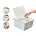 Thùng Đựng Gạo Inochi 12Kg - Thùng Đựng Gạo Chống Côn Trùng Bụi Bẩn Kèm Cốc