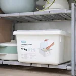 Thùng Đựng Gạo Inochi 12Kg - Thùng Đựng Gạo Chống Côn Trùng Bụi Bẩn Kèm Cốc