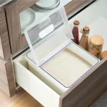 Thùng Đựng Gạo Inochi 12Kg - Thùng Đựng Gạo Chống Côn Trùng Bụi Bẩn Kèm Cốc