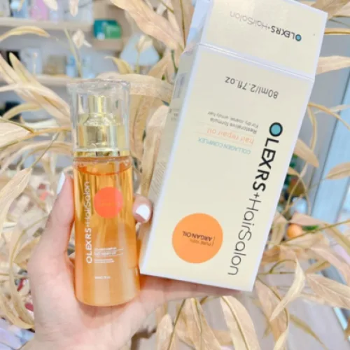 Tinh Dầu Dưỡng Phục Hồi Tóc OLEXRS + Hair Salon Collagen Complex Hair Repair Oil