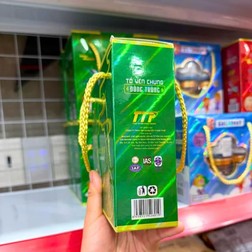 Tổ Yến Chưng Đông Trùng Dạng Xách SALLANEST Set 6 Hủ 70ml
