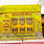 Tổ Yến Chưng Sẵn Canxi Đường Ăn Kiêng Khánh Hòa Saminest 35% Set 6 Hủ - Hộp Vàng